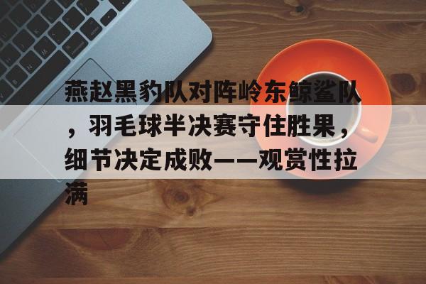 燕赵黑豹队对阵岭东鲸鲨队，羽毛球半决赛守住胜果，细节决定成败——观赏性拉满-爱游戏娱乐